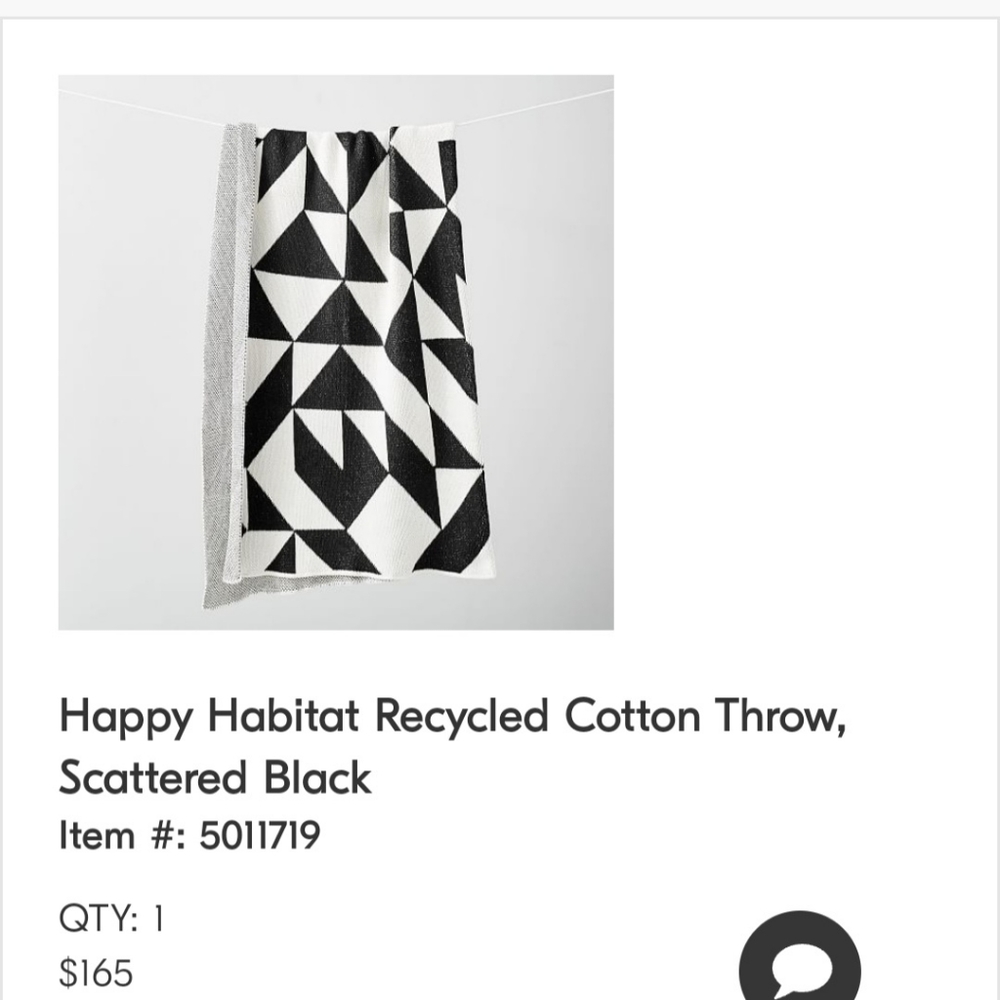 Throw blanket